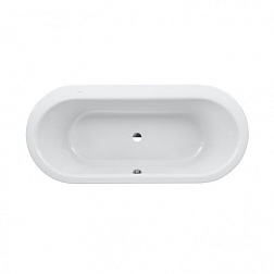 Акриловая ванна Solutions 170х75 см, овальная 2.2251.1.000.000.1 Laufen